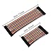 eBoot 240 Pieces Breadboard Jumper Wires Ribbon Cables Kit Multicolored 80 Pin M/ M, 80 Pin M/ F, 80 Pin F/ F (10 cm and 20 cm), for Arduino