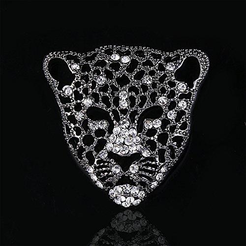 Leopard Brooch Pin Jewelry for Men Suits