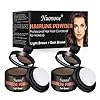 Hairline-Powder-Hair-Shadow-Hair-Root-Concealer-Instantly-Covers-and-Conceals-Receding-Hairlines-Professional-Hair-Root-Concealer-For-Makeup-for-Men-and-Women-Waterproof-Light-BrownDark-Brown Hairline Powder, Hair Shadow, Hair Root Concealer, Instantly Covers and Conceals Receding Hairlines, Professional Hair…