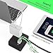 NTONPOWER Power Strip with USB Ports, 3 ft Indoor Small Extension Cord with Multiple outlets, Portable Desktop Charging Station, Cube Square Power Strip for Home Office, Travel, Dorm Room Essentials