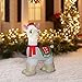 Gemmy Holiday Time Inflatable Christmas FA La La Llama