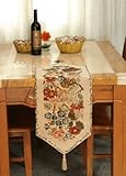 Tache Tapestry Colorful Floral Country Rustic Morning Meadow Table Runner