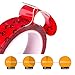 Heavy Duty Mounting Tape Adhesive Strong Tape Weatherproof Sticky Acrylic Double Sided Tape for Industry,Auto and House Décor,Clear(32.8ft x 0.39inch) (red)