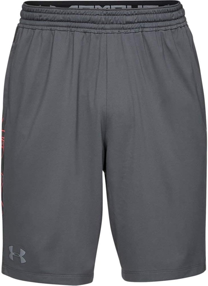 Under Armour mens MK1 Wordmark Shorts: Clothing