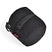 TXEsign Lycra Zipper Carrying Case Bag Compatible with Amazon Echo Plus (1st Gen) with built-in Hub Speaker & Pouch Bag for Charger (Black)