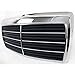 Diften 102-A8166-X01 - New Grille Grill Mercedes Mercedes-Benz 300D 300E 300TD 87 MB1200129 1248800783