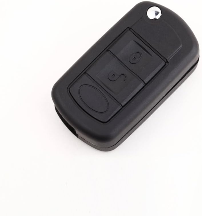 Readycor(TM)3 Button Flip Fob Remote Folding Car Key Shell Case for Range Rover Sport Land Rover Discovery Uncut Blade Car Cover