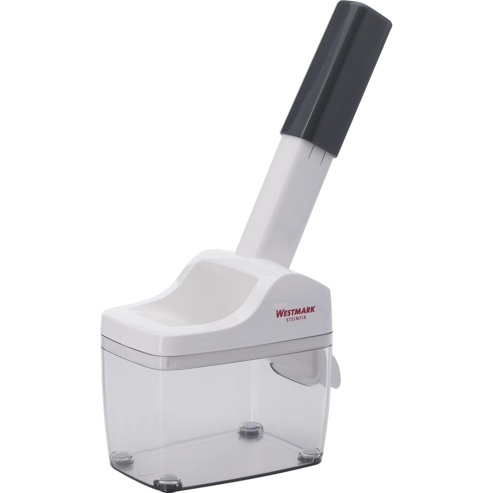 Westmark Plum Stoner with Collection Container, Height: 33.7 cm, Stainless Steel/Plastic, Steinfix, 40252260