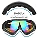 Elimoons Ski Goggles, Snowboard Goggles for Boys & Girls, Kids, Men & Women, Children, with UV 400 Protection, Wind Resistance, Anti-Glare Lenses & Multi Color Frames