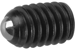 HILITAND 10pcs M4 Screw Thread Ball Spring Plungers Set Hex Socket Ball Plunger Carbon Steel Spring Plunger (M4x8)