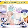 Jestilo Inflatable Tummy Time Water Mat Baby – Infant and Toddler Baby Play Mat Sensory Toys for Baby Early Development…