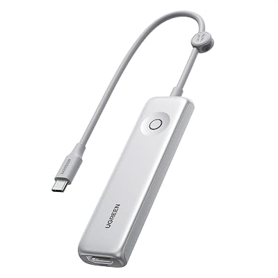 Revodok Pro Kompakt USB C Hub 10Gbps, Tragbarer Multiportadapter