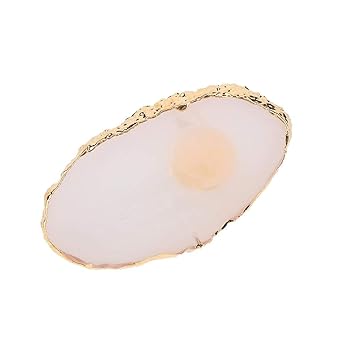 Nail Art Gel Polish Color Mixing Plate, Resin Mini Tips Nail Art Palette, Display Holder Gel Palette Manicure Tool for Nail Gel Mixing, Acrylic Painting, Watercolor Oil, Body or Face Painting(White)