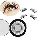 Magnetic Eyelashes Reusable False Eye Lash, Natural Fiber, Butterfly