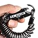allnice ET-152 Mini Portable Anti-Theft Resettable 3 Digit Bike Bicycle Cycling Spring Combination Cable Lock Senior Travel Luggage Locks Helmet Lock, 4X 1500mm (Black)¡­