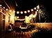 daxpoo 100 LED 33FT Copper Wire Solar Outdoor Waterproof Fairy String Lights (Warm White)