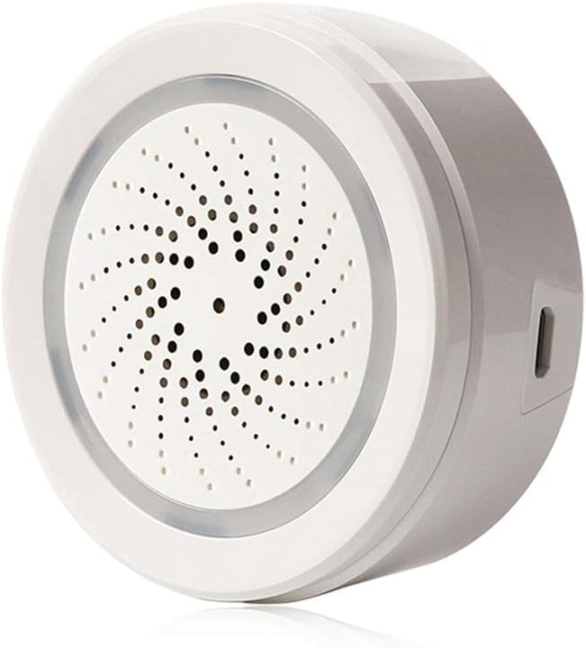 Smart Siren Alarm Sensor 2.4G Wireless USB 120Db Thermometer Hygrometer Home Security System Temp Humidity Monitor