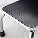DMI Step Stool for Adults and Seniors, Heavy Duty Metal Stepping Stool for High Beds, Portable Foot Step Stool for Elderly, 250 lb Weight Capacity