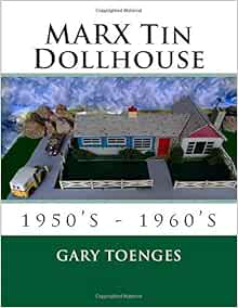 tin dollhouse 1960s