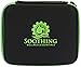 30 Essential Oils Custom Carrying Case for 5ml 10ml and 15ml Bottles from doTerra, Young Living and endless others - The Perfect Hard Shell Exterior Storage Organizer for your Collection (Basil Green)