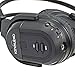 2 Pack of Two Channel Folding Universal Rear Entertainment System Infrared Headphones Wireless IR DVD Player Head Phones for in Car TV Video Audio Listening