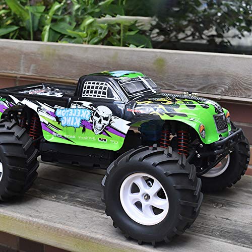 SSBH Übergroße Legierung 1/8 Skeleton King Off-Road Fernbedienung Auto, Hobby RC Modellauto Bigfoot Offroad-Fahrzeug, 2… – Bild 3
