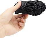 KuTi Kai All Purpose Rope 8 mm 32 ft Nylon Rope Black view 3