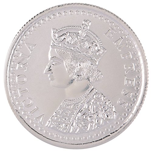Ananth Jewels BIS Hallmarked Silver Coin 10 grams Queen Round