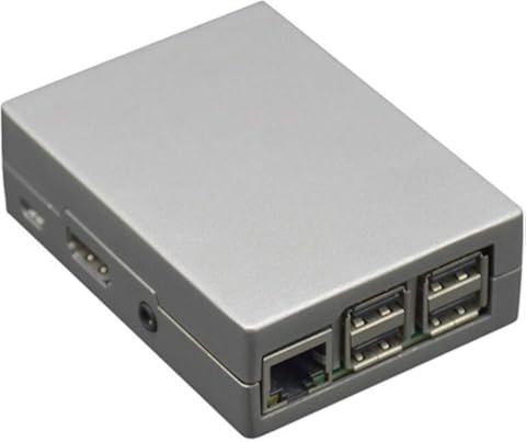 TEVISE Caso de aleación de Aluminio de protección Shell Vivienda Carcasa de la Caja de Frambuesa Pi Pi 3 2 y B + DIY Módulo