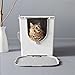 Modkat® Flip Litter Box, Front-Entry, Full Height Seamless Base, Reusable Litter Liner, Sifting Litter Scoop, 2X Bamboo Charcoal Filters
