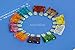 Electronics-Salon 3 to 40 Amps Car Auto Medium Blade ATO Fuses Assortment Kit. 10 Values: 3A 5A 7.5A 10A 15A 20A 25A 30A 35A 40A.