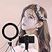 Ring Light [6.3 Inch] with Tripod Stand & Phone Holder,Dimmable 3 Light Modes Selfie Light,Camera Lights for YouTube/Photography/Makeup