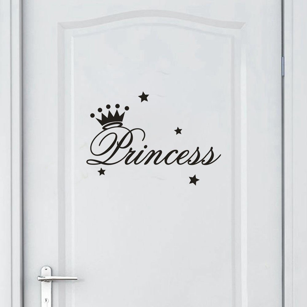 Topgrowth Adesivi Murali Bambini Scritte Adesive Per Pareti The Princess Removibile Stickers Murali Prima Infanzia Decorazioni Murali Aaaid Org