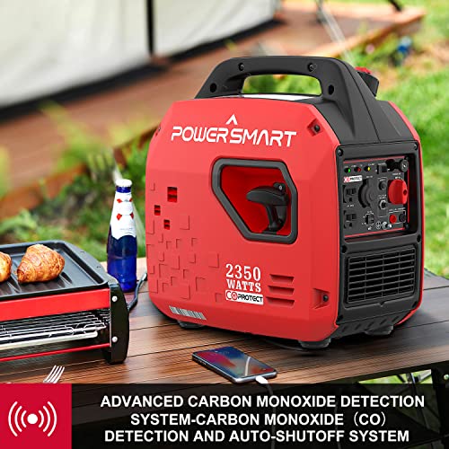PowerSmart 2500Watt Portable Generator Gas Powered, Super Quiet