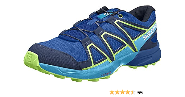 Salomon Speedcross J unisex çocuk koşu ayakkabısı, mavi, 34 AB Mavi Size:  37 EU : Amazon.com.tr: Moda