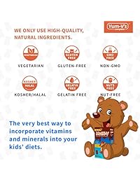Yum V's Multi-Vitamin Plus Mineral Formula Milk Chocolate, 3110, 60, 1, 1