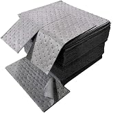 Spilfyter Sorbent Pad, 24 gal, 16 in x 18 in, Universal, Gray, 100 PK DS-72 - 1 Each