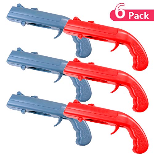 Plastic Cap Gun Launcher Shooter Beer Bottle Opener for Home Bar Party Drinking Game (6Pack