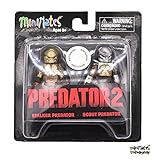 Predator 2 Minimates Series 4 Stalker Predator & Scout Predator Exclusive 2-Inch Minifigure 2-Pack