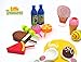 Little Treasures Desserts Ice Cream Playset for Ages 3 and Up for Pretend Play 20 plus pcs included for childrens toy set