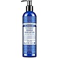 Dr. Bronner's Organic Peppermint Hand and Body Lotion, Made with Organic Oils, Used for Face and Body, Certified Fair Trade & Vegan Friendly, 236ml Recycled Bottle