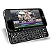 Bluetooth Qwerty Keyboard Sliding Case for iPhone 5/5S - Backlit, Rubberized