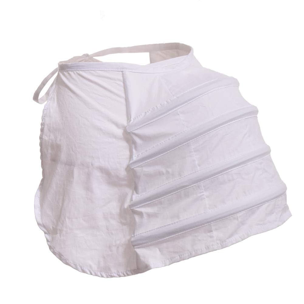 GRACEART Women's Victorian Crinoline Hoop Bustle Cage Pannier