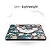 MoKo Case for All-New Kindle Oasis (9th Generation, 2017 Release) - Premium Ultra Lightweight Shell Cover with Auto Wake / Sleep for Amazon Kindle Oasis E-reader Case, Beautiful Flowers
