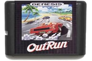 OutRun 16bit retro game cartridge for Sega Genesis Megadrive video game consoles