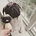 OZUKO Pug Bobblehead Mini Puppy Dog Figurine Car Dashboard Decoration Nodding Shaking Head Toys for Kids Room (Laugh Dog)