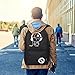 Pawsky Anime Luminous Backpack, Casual Daypack Laptop Backpack with USB Charging Port and Lock Fits 15.4 Inch Laptop