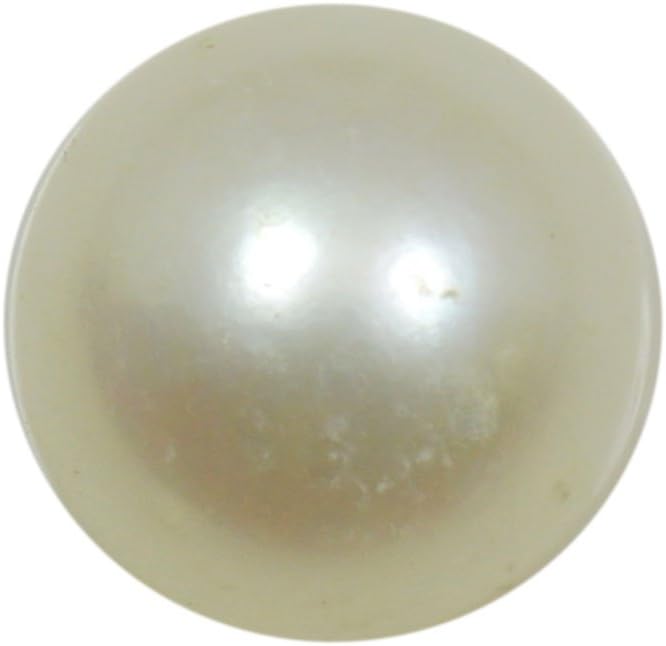 Gemsonclick Genuine Natural South Sea Pearl Loose Gemstone 6.9 Carat Round Shape White Stone With Wholesale Price