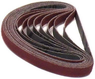 Lumberton Sanding Detailer Replacement Belts, 400 Grit, 10-Pack