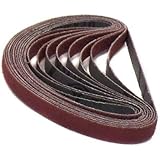 Lumberton Sanding Detailer Replacement Belts, 400 Grit, 10-Pack